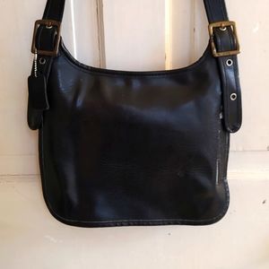 Coach Black leather bag authentic vintage